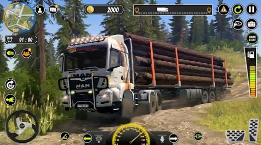 泥卡车货物模拟器